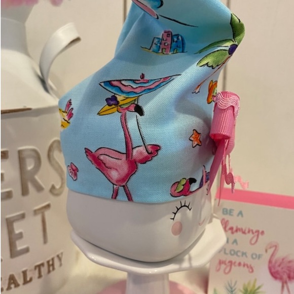 🦩 Beach Flamingo Marshmallow Mug Hat, Tier Tray Decor, Rae Dunn inspired - Picture 6 of 6